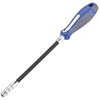 Alyco 119102 119102-Destornillador portapuntas magnetico Flexible 1-4&quot-- Negro